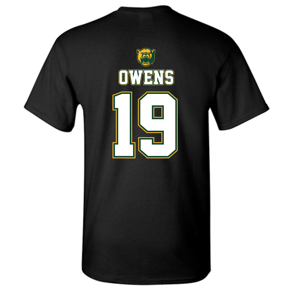 Baylor - NCAA Acrobatics & Tumbling : Lawrence Owens - National Champions Shersey T-Shirt-1