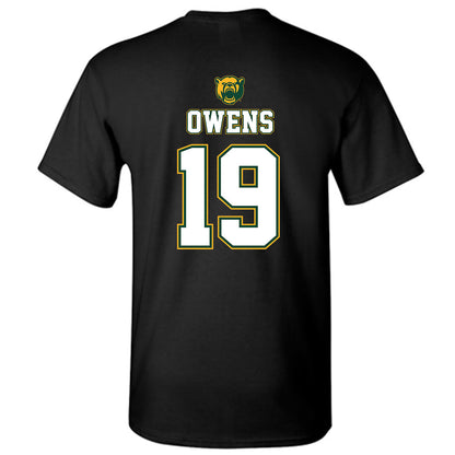 Baylor - NCAA Acrobatics & Tumbling : Lawrence Owens - National Champions Shersey T-Shirt-1