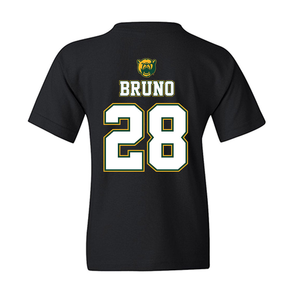 Baylor - NCAA Acrobatics & Tumbling : Carleigh Bruno - National Champions Shersey Youth T-Shirt-1