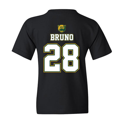 Baylor - NCAA Acrobatics & Tumbling : Carleigh Bruno - National Champions Shersey Youth T-Shirt-1