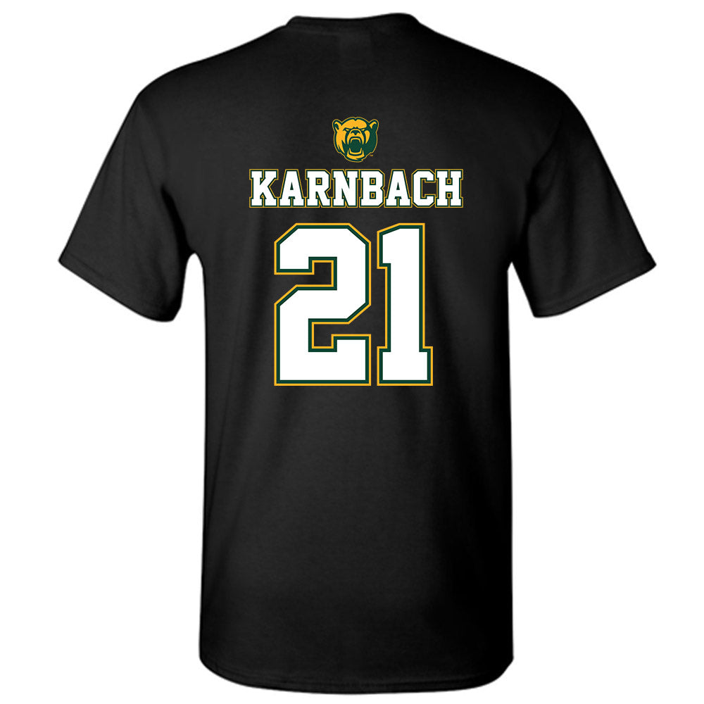Baylor - NCAA Acrobatics & Tumbling : Cassandra Karnbach - National Champions Shersey T-Shirt-1