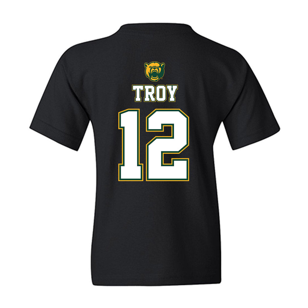 Baylor - NCAA Acrobatics & Tumbling : Ava Troy - National Champions Shersey Youth T-Shirt-1