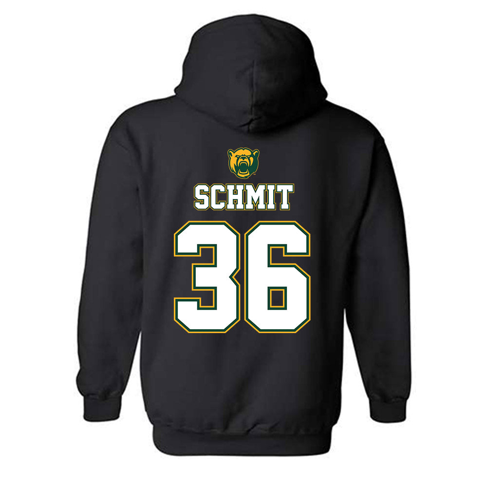 Baylor - NCAA Acrobatics & Tumbling : Novalee Schmit - National Champions Shersey Hooded Sweatshirt-1