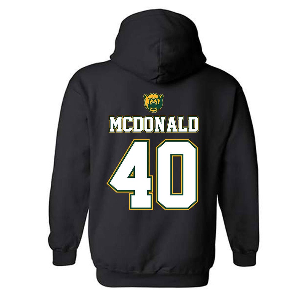Baylor - NCAA Acrobatics & Tumbling : Leavy McDonald - National Champions Shersey Hooded Sweatshirt-1