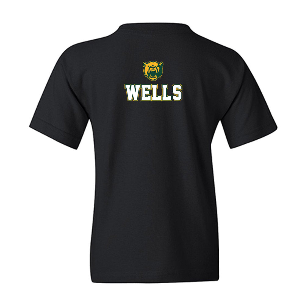 Baylor - NCAA Acrobatics & Tumbling : Meredith Wells - National Champions Shersey Youth T-Shirt-1