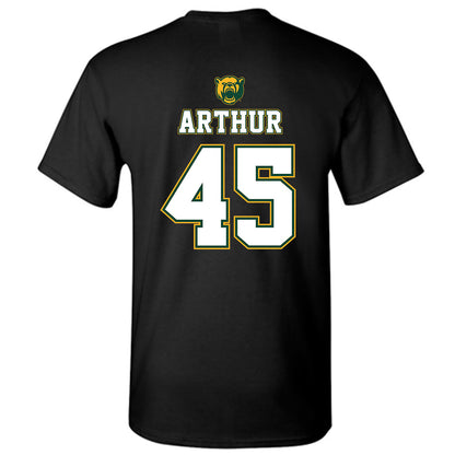 Baylor - NCAA Acrobatics & Tumbling : Mo Arthur - National Champions Shersey T-Shirt-1