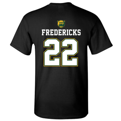Baylor - NCAA Acrobatics & Tumbling : Leah Fredericks - National Champions Shersey T-Shirt-1