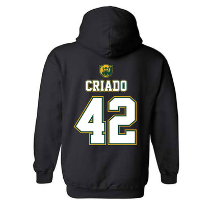 Baylor - NCAA Acrobatics & Tumbling : Sofia Criado - National Champions Shersey Hooded Sweatshirt-1