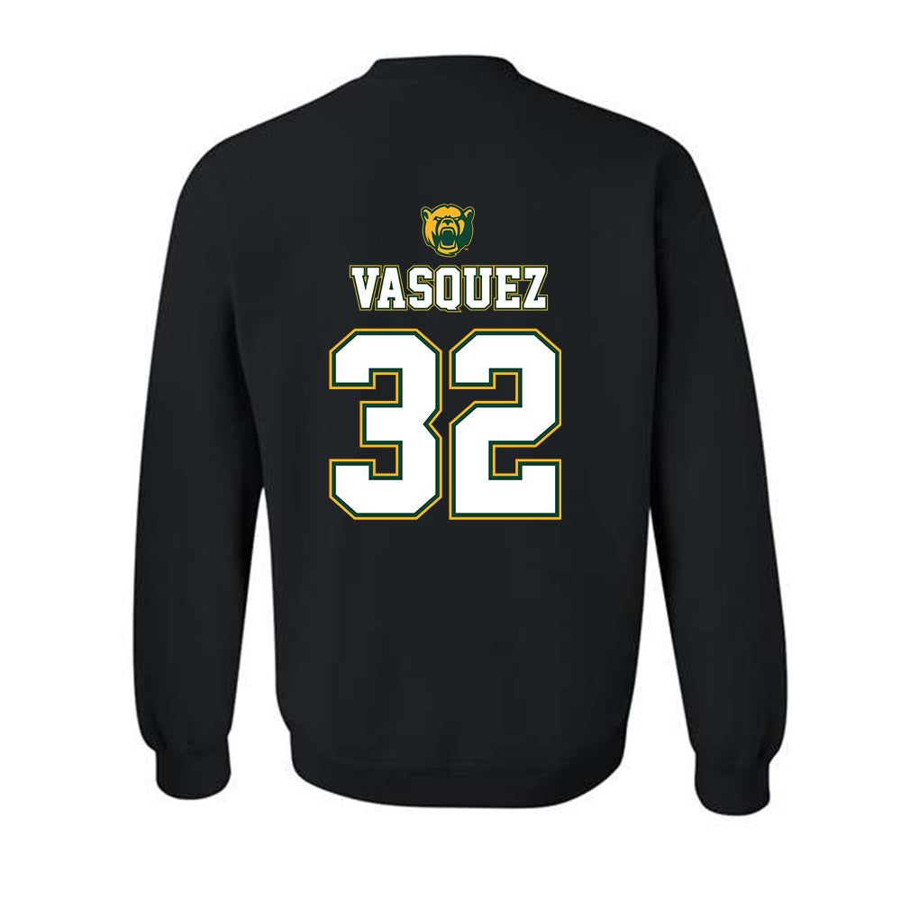 Baylor - NCAA Acrobatics & Tumbling : Makayla Vasquez - National Champions Shersey Crewneck Sweatshirt-1