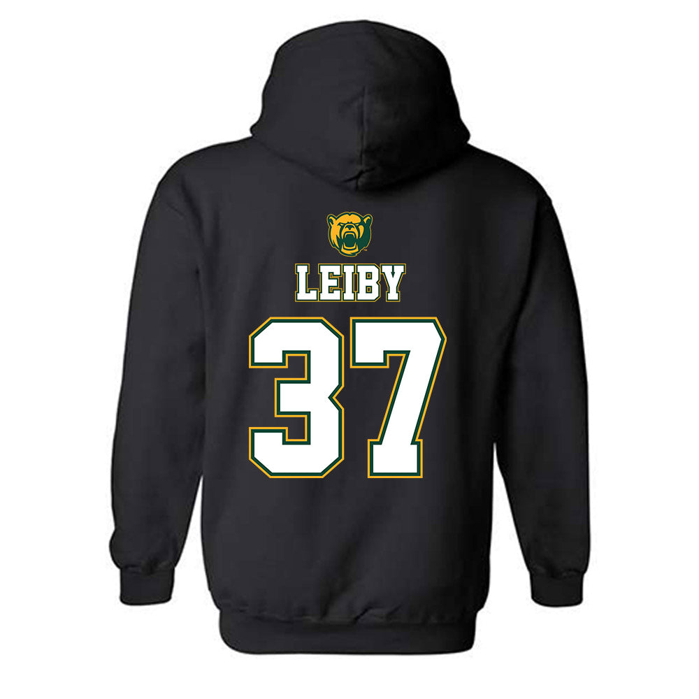 Baylor - NCAA Acrobatics & Tumbling : Tennyson Leiby - National Champions Shersey Hooded Sweatshirt-1