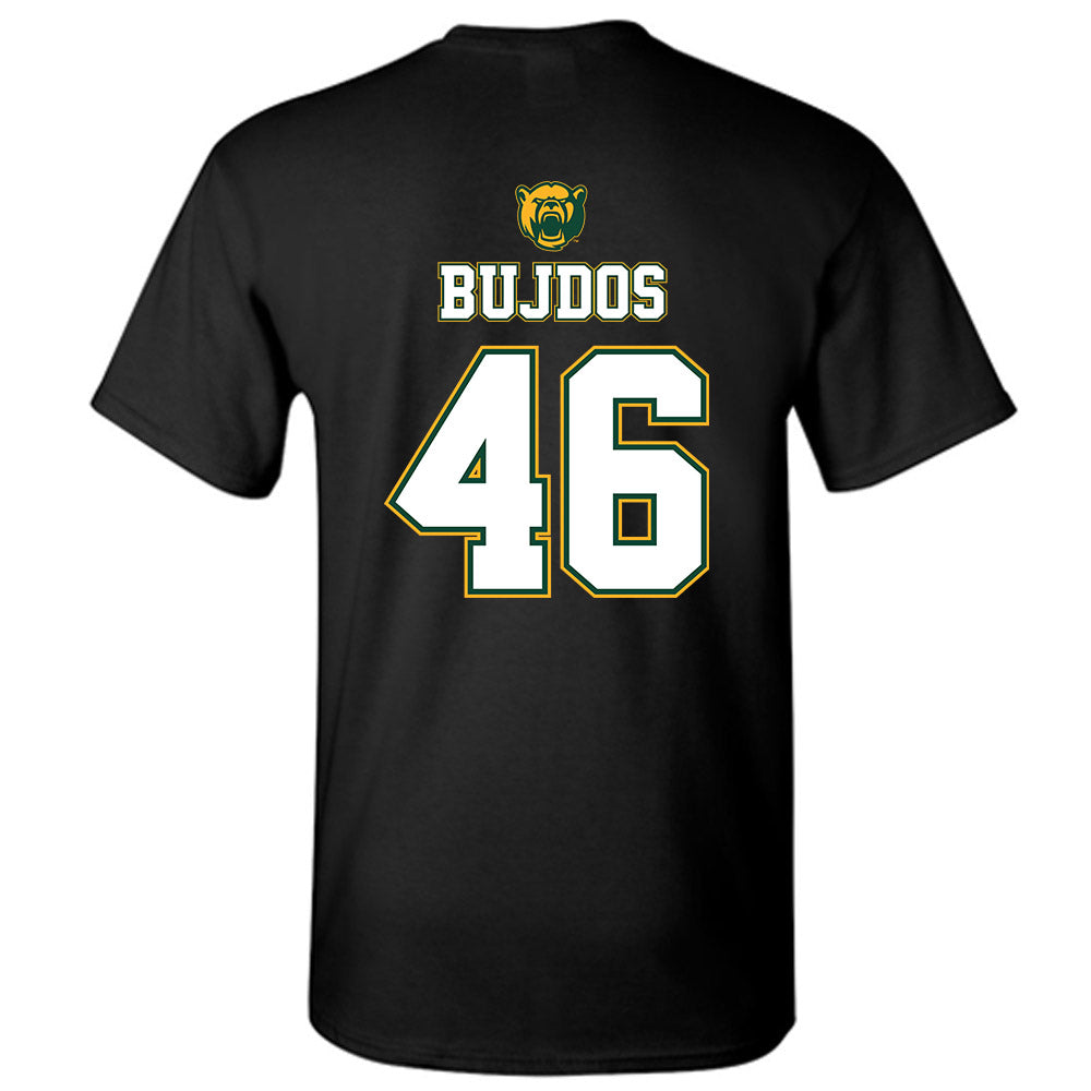 Baylor - NCAA Acrobatics & Tumbling : PJ Bujdos - National Champions Shersey T-Shirt-1