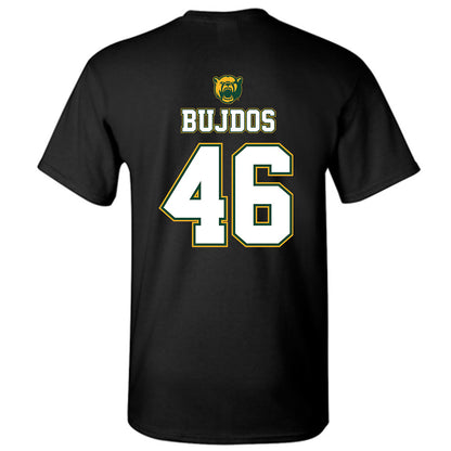 Baylor - NCAA Acrobatics & Tumbling : PJ Bujdos - National Champions Shersey T-Shirt-1