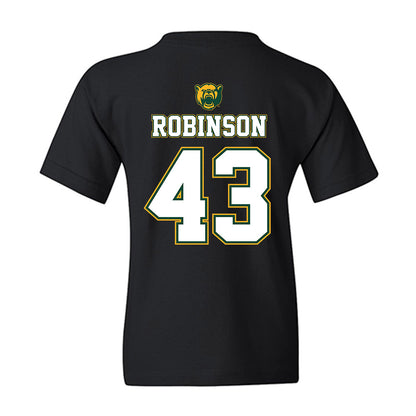 Baylor - NCAA Acrobatics & Tumbling : Kelsey Robinson - National Champions Shersey Youth T-Shirt-1