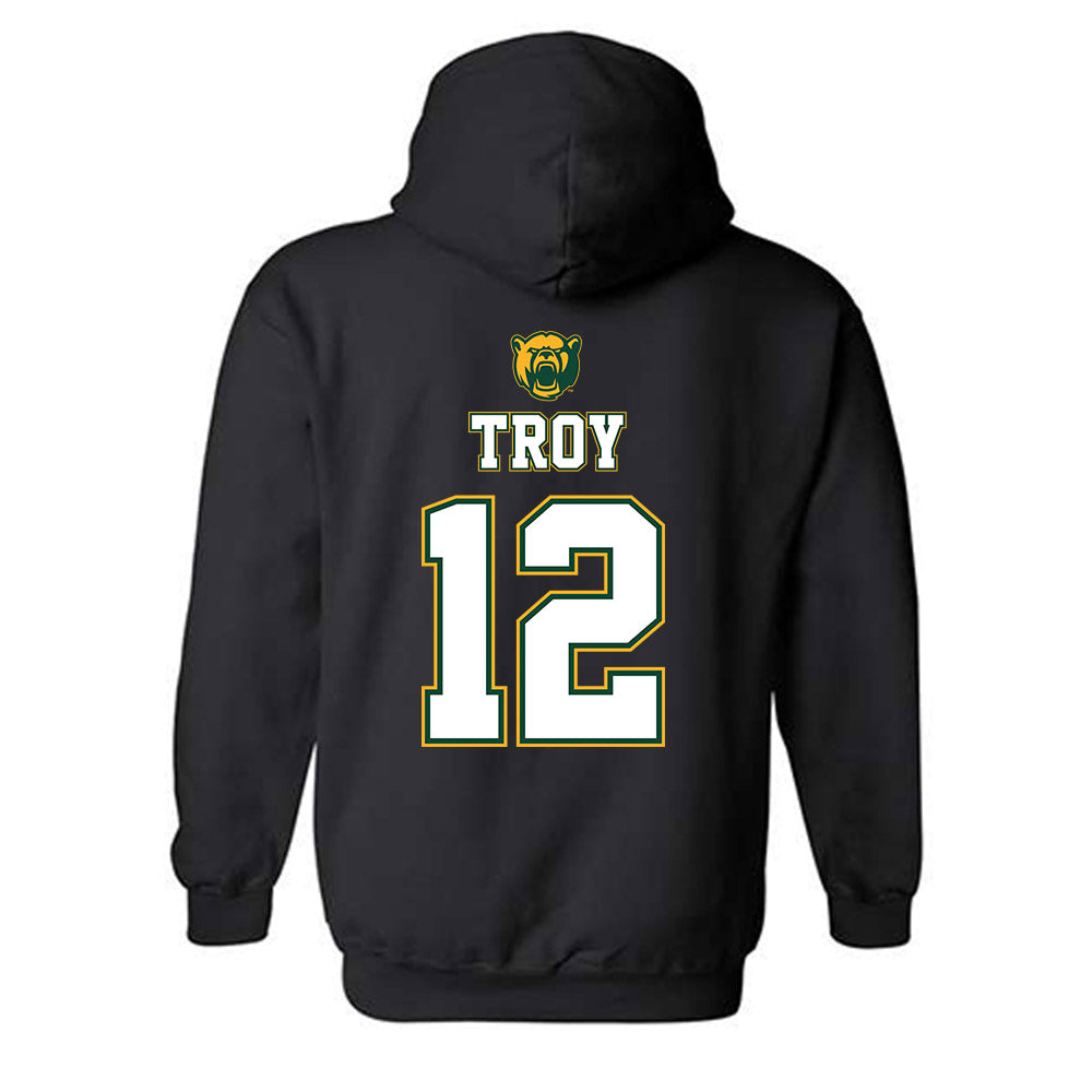 Baylor - NCAA Acrobatics & Tumbling : Ava Troy - National Champions Shersey Hooded Sweatshirt-1