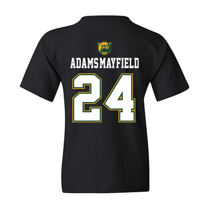 Baylor - NCAA Acrobatics & Tumbling : Aaliyah Adams-Mayfield - National Champions Shersey Youth T-Shirt-1