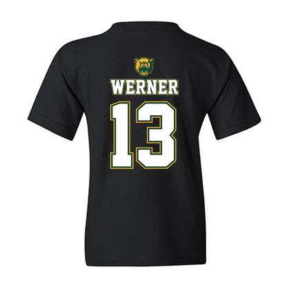 Baylor - NCAA Acrobatics & Tumbling : Madden Werner - National Champions Shersey Youth T-Shirt-1
