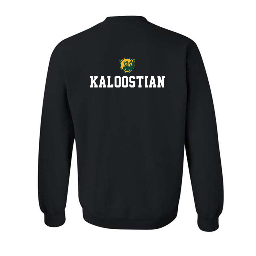Baylor - NCAA Acrobatics & Tumbling : Aliyah Kaloostian - National Champions Shersey Crewneck Sweatshirt-1