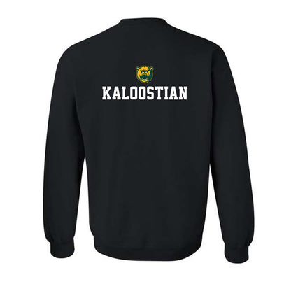 Baylor - NCAA Acrobatics & Tumbling : Aliyah Kaloostian - National Champions Shersey Crewneck Sweatshirt-1