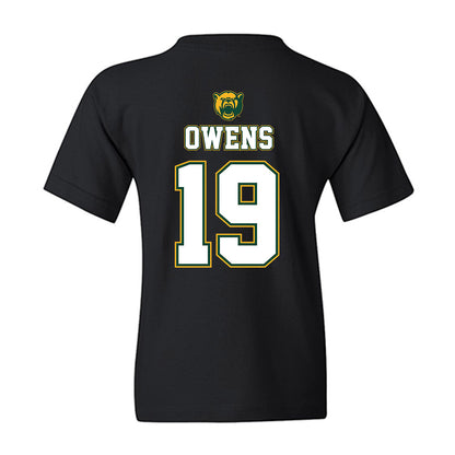 Baylor - NCAA Acrobatics & Tumbling : Lawrence Owens - National Champions Shersey Youth T-Shirt-1