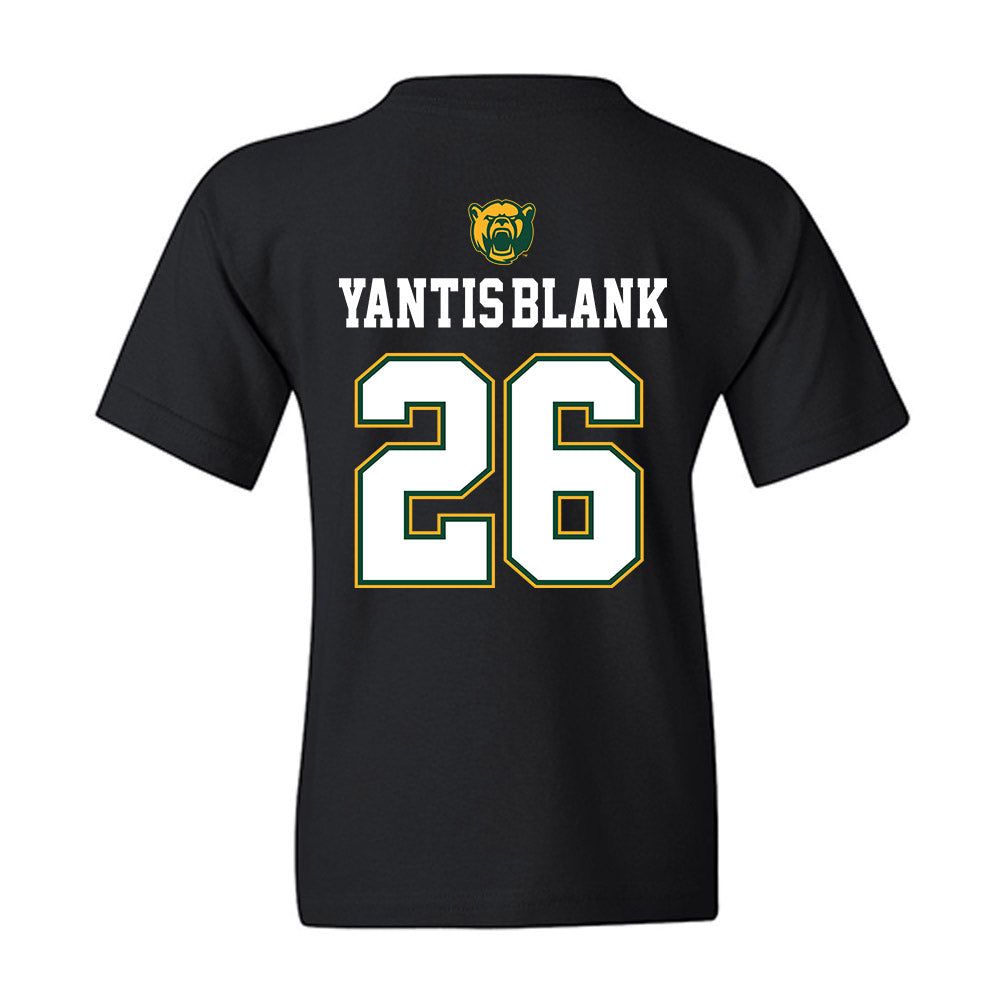 Baylor - NCAA Acrobatics & Tumbling : Kailey Yantis-Blank - National Champions Shersey Youth T-Shirt-1