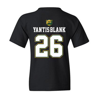 Baylor - NCAA Acrobatics & Tumbling : Kailey Yantis-Blank - National Champions Shersey Youth T-Shirt-1