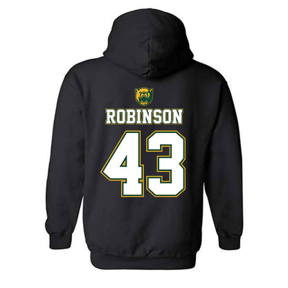Baylor - NCAA Acrobatics & Tumbling : Kelsey Robinson - National Champions Shersey Hooded Sweatshirt-1