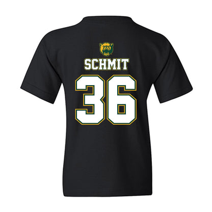 Baylor - NCAA Acrobatics & Tumbling : Novalee Schmit - National Champions Shersey Youth T-Shirt-1