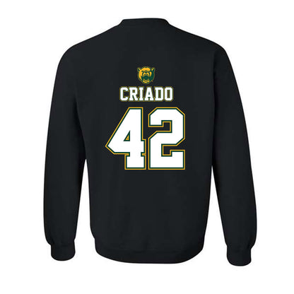 Baylor - NCAA Acrobatics & Tumbling : Sofia Criado - National Champions Shersey Crewneck Sweatshirt-1