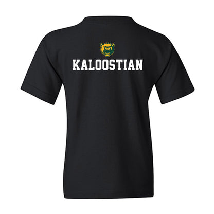 Baylor - NCAA Acrobatics & Tumbling : Aliyah Kaloostian - National Champions Shersey Youth T-Shirt-1