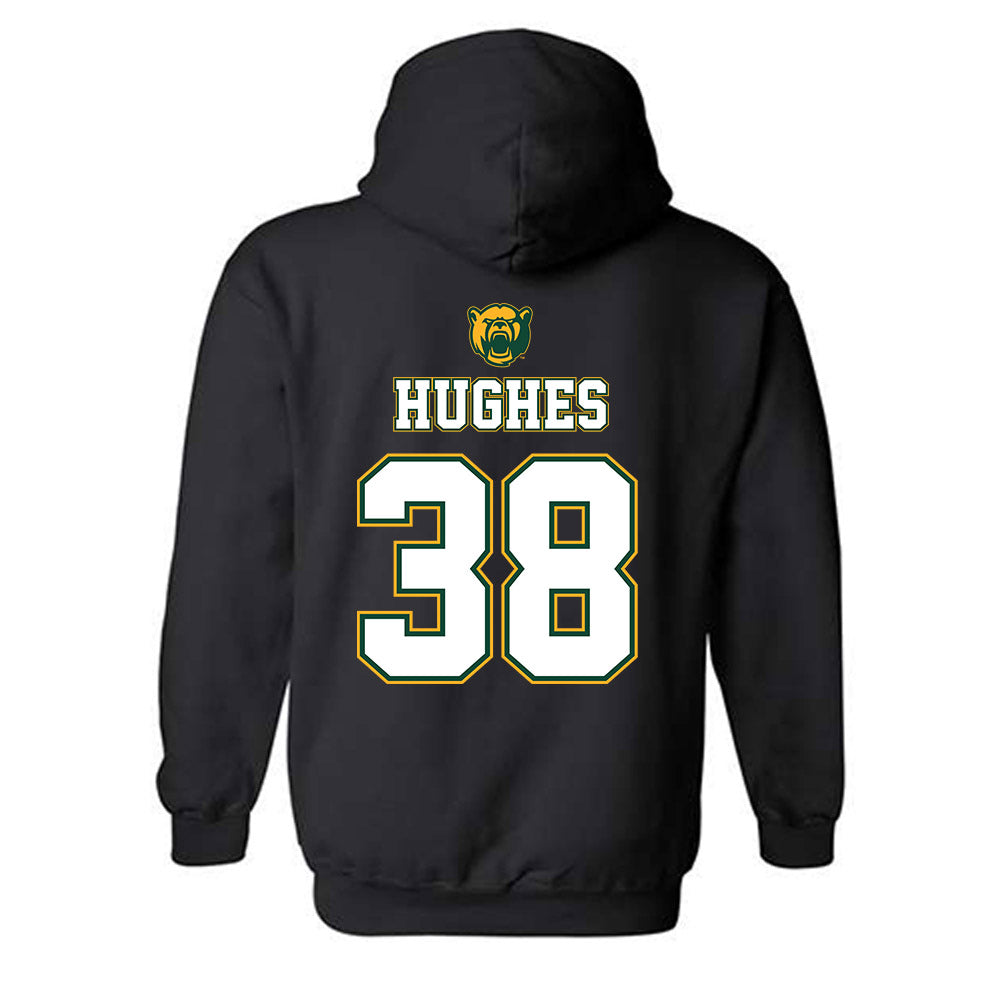 Baylor - NCAA Acrobatics & Tumbling : Averi Hughes - National Champions Shersey Hooded Sweatshirt-1