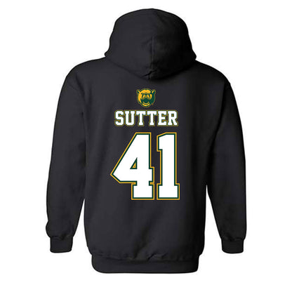 Baylor - NCAA Acrobatics & Tumbling : Josie Sutter - National Champions Shersey Hooded Sweatshirt-1