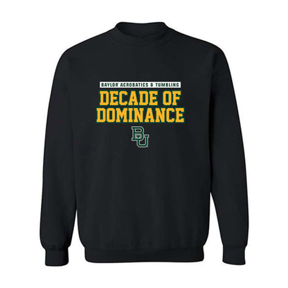 Baylor - NCAA Acrobatics & Tumbling : Gigi Rendino - National Champions Shersey Crewneck Sweatshirt-0