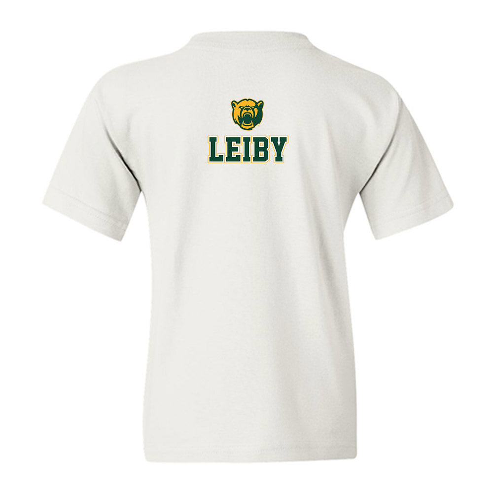 Baylor - NCAA Acrobatics & Tumbling : Tennyson Leiby - National Champions Shersey Youth T-Shirt-1