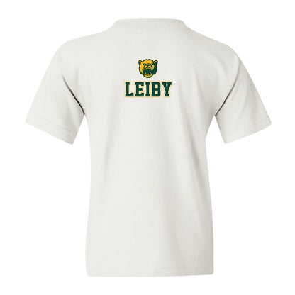 Baylor - NCAA Acrobatics & Tumbling : Tennyson Leiby - National Champions Shersey Youth T-Shirt-1