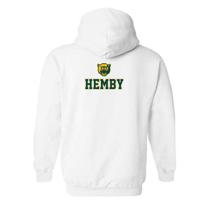 Baylor - NCAA Acrobatics & Tumbling : Charlyze Hemby - National Champions Shersey Hooded Sweatshirt-1