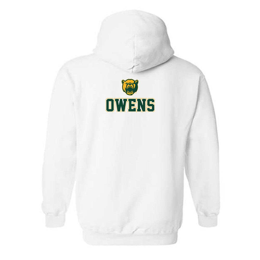 Baylor - NCAA Acrobatics & Tumbling : Lawrence Owens - National Champions Shersey Hooded Sweatshirt-1