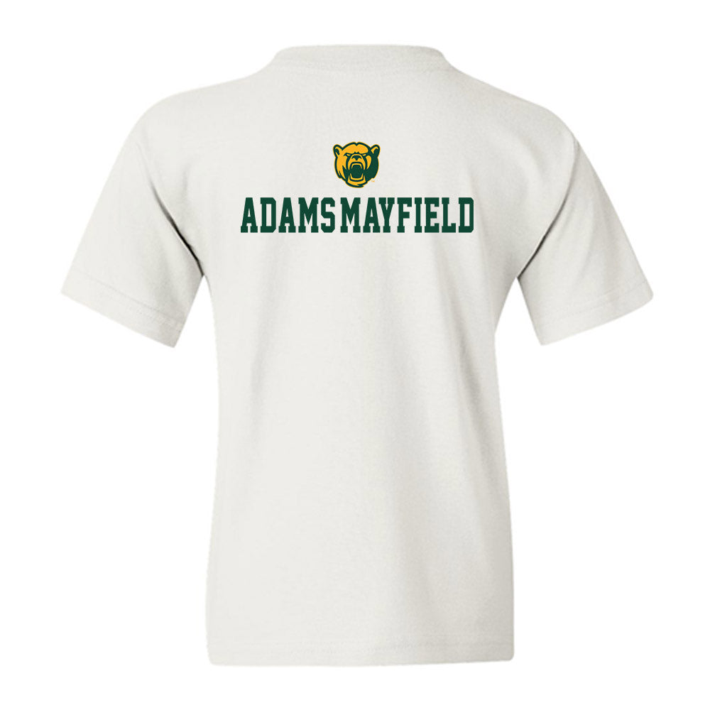 Baylor - NCAA Acrobatics & Tumbling : Aaliyah Adams-Mayfield - National Champions Shersey Youth T-Shirt-1