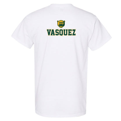 Baylor - NCAA Acrobatics & Tumbling : Malayla Vasquez - National Champions Shersey T-Shirt-1