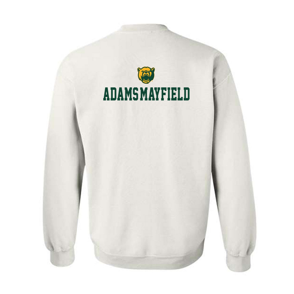 Baylor - NCAA Acrobatics & Tumbling : Aaliyah Adams-Mayfield - National Champions Shersey Crewneck Sweatshirt-1