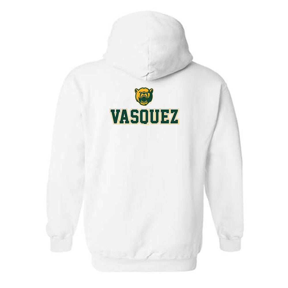 Baylor - NCAA Acrobatics & Tumbling : Malayla Vasquez - National Champions Shersey Hooded Sweatshirt-1