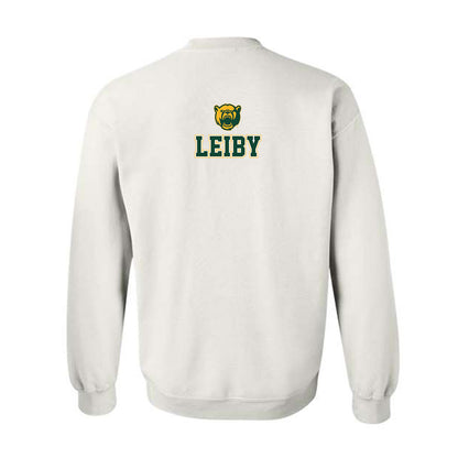 Baylor - NCAA Acrobatics & Tumbling : Tennyson Leiby - National Champions Shersey Crewneck Sweatshirt-1