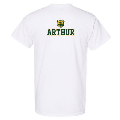 Baylor - NCAA Acrobatics & Tumbling : Mo Arthur - National Champions Shersey T-Shirt-1
