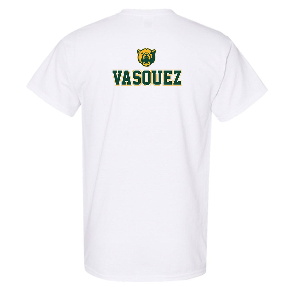 Baylor - NCAA Acrobatics & Tumbling : Makayla Vasquez - National Champions Shersey T-Shirt-1