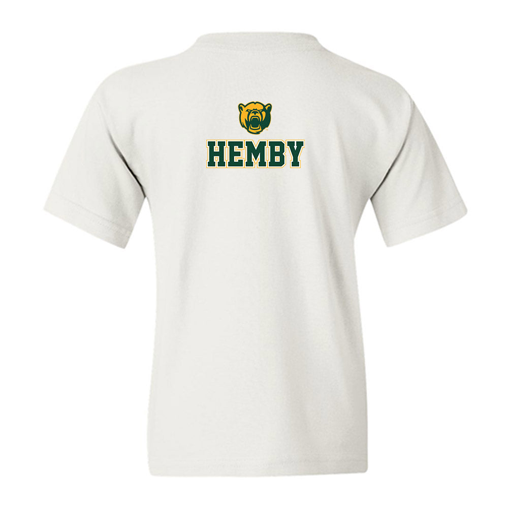 Baylor - NCAA Acrobatics & Tumbling : Charlyze Hemby - National Champions Shersey Youth T-Shirt-1