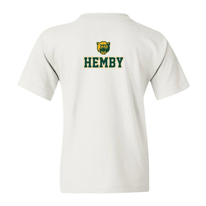 Baylor - NCAA Acrobatics & Tumbling : Charlyze Hemby - National Champions Shersey Youth T-Shirt-1