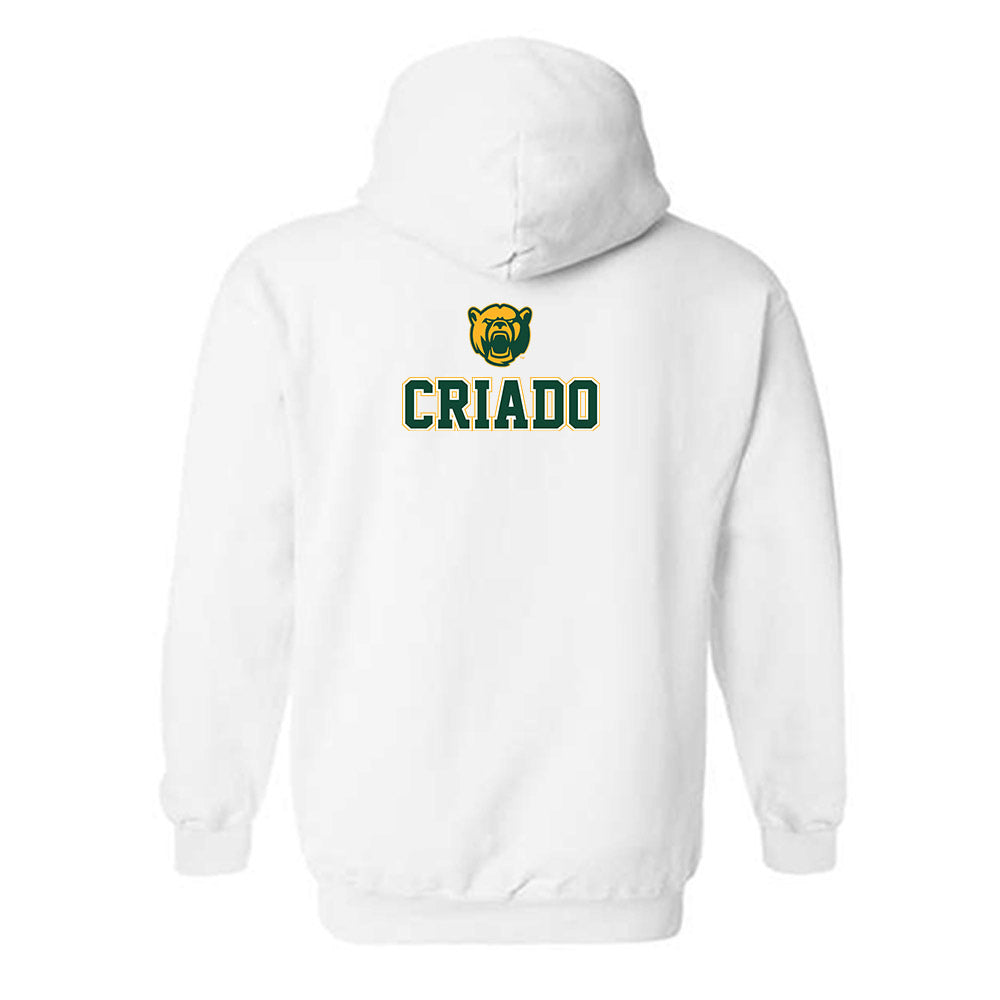 Baylor - NCAA Acrobatics & Tumbling : Sofia Criado - National Champions Shersey Hooded Sweatshirt-1