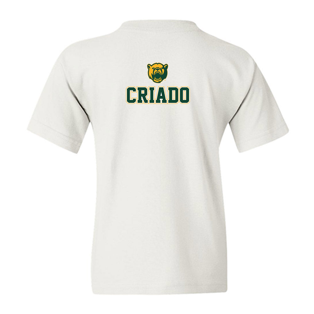 Baylor - NCAA Acrobatics & Tumbling : Sofia Criado - National Champions Shersey Youth T-Shirt-1