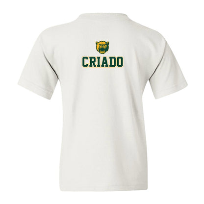 Baylor - NCAA Acrobatics & Tumbling : Sofia Criado - National Champions Shersey Youth T-Shirt-1