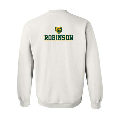 Baylor - NCAA Acrobatics & Tumbling : Kelsey Robinson - National Champions Shersey Crewneck Sweatshirt-1