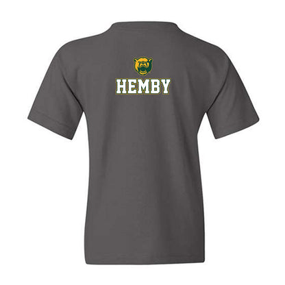 Baylor - NCAA Acrobatics & Tumbling : Charlyze Hemby - National Champs Shersey Youth T-Shirt-1
